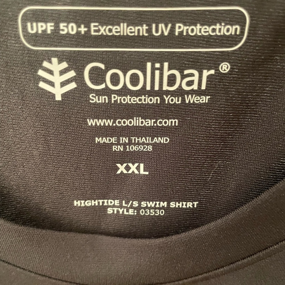 Men’s Coolibar long sleeve sport/ swim top - Picture 2 of 7